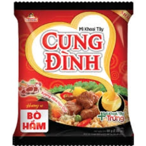 Mỳ Cung Đình Bò Hầm (gói)インスタントラーメン